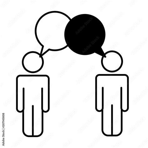 communication clipart black and white